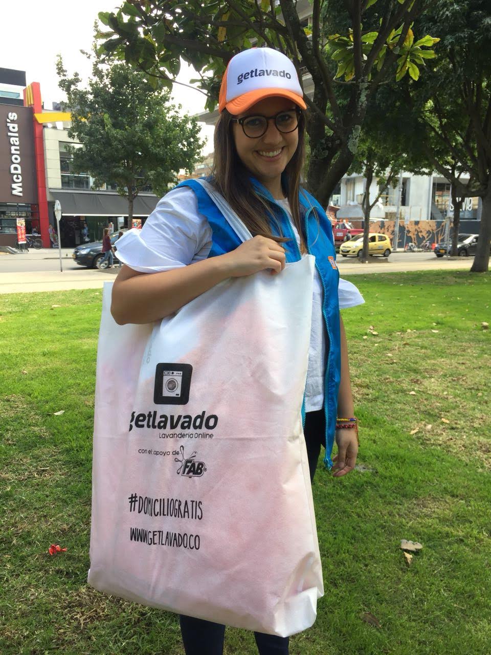 Servicio recogida ropa a domicilio GetLavado Bogotá
